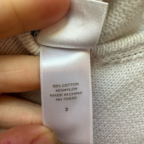 Janie and Jack Girls Winter Line Sweater Dress (Size 3) - Picture 5 of 5